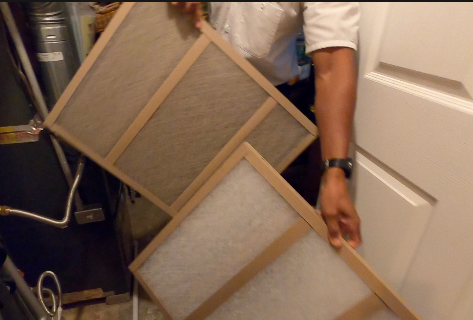 blocked air filter causing air conditioner problem in overland park, ks